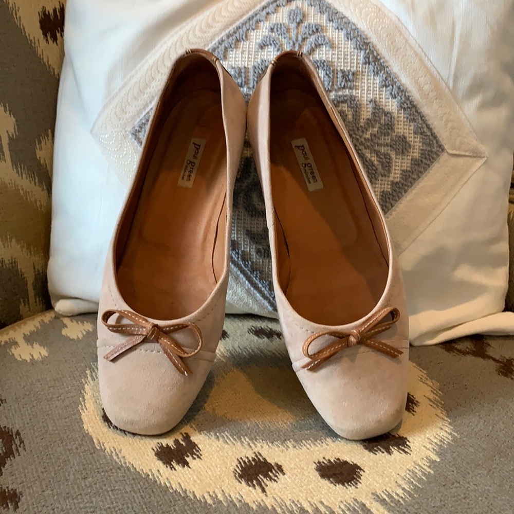 Paul Green Suede Ballet Flats
